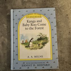 Kanga And Baby Roo Hardcover Winnie The Pooh Children’s Book