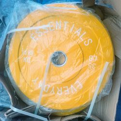 Multicolor Olympic Bumper Set  260lbs NEW