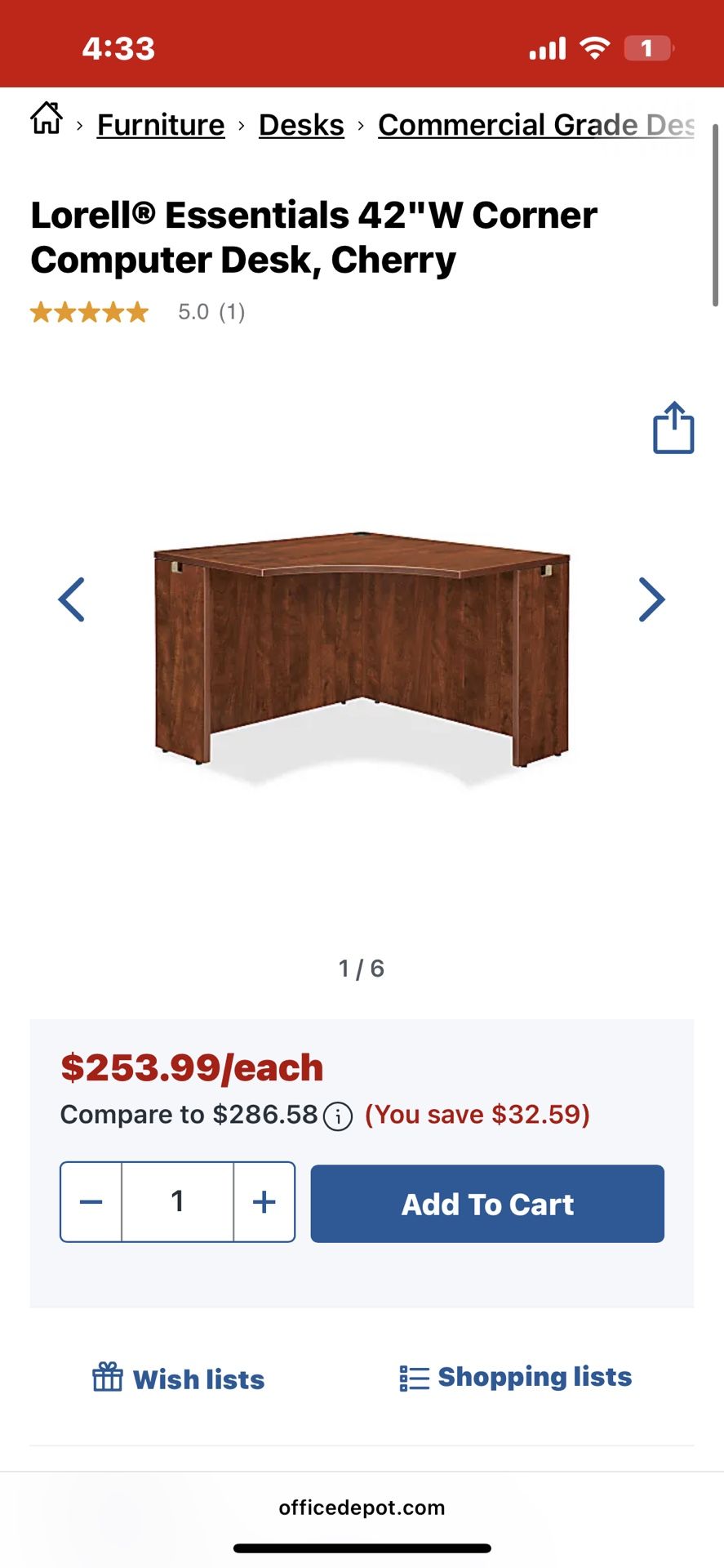 Corner Hutch Desk