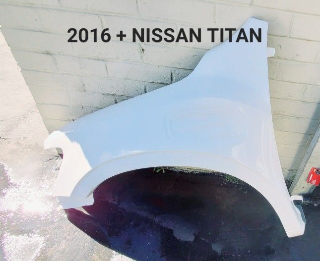 Nissan Titan Fiberglass Fenders