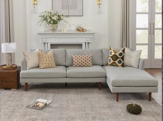 AllModern Gray Sectional Sofa Couch