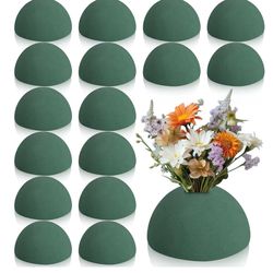 New Half Ball Floral Foams 16 Pieces