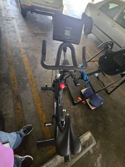 Inversion table and stationary bike