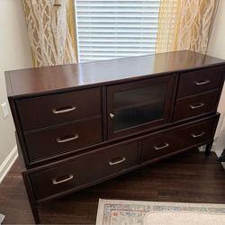 Mid-Century Modern Style Media Console / Extra-Wide TV Stand