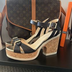 Jimmy choo Cork Sandals Size 39 1/2