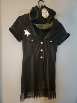 Cop Dress Costume- XS