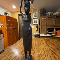 African Wood Sculpture 