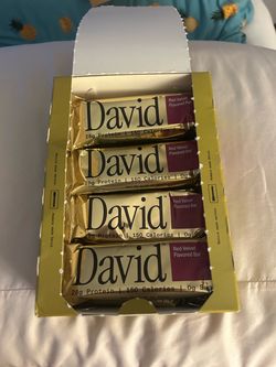 David Protein Bars, Red Velvet, 10 Bars
