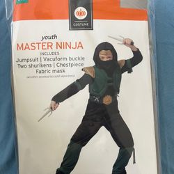 Halloween Ninja Costume Like New