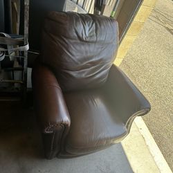 Italian Leather Recliner