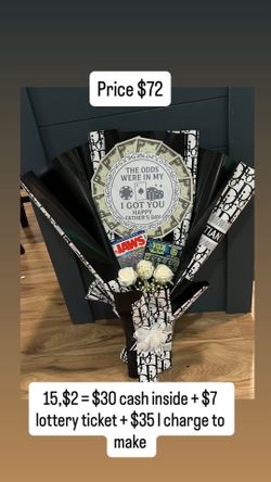 Father’s Day gift bouquet lottery