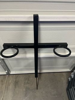 Custom made wrought iron planter