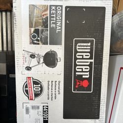 BRAND NEW!!! WEBER Original Kettle 18 Inch Charcoal Grill FOR SALE!!! PRICE is FIRM.