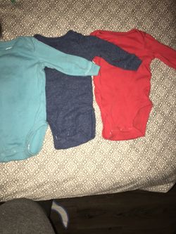3 Months Long Sleeve Onesie
