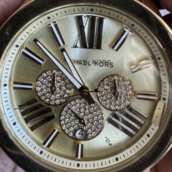14k gold plated Micheal kors watch