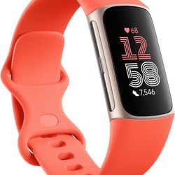 Fitbit Charge 6  (Red) - BRAND NEW 