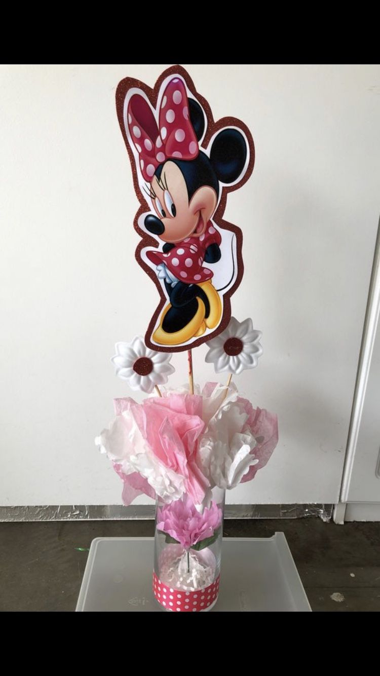 Minnie Mouse Center Pieces