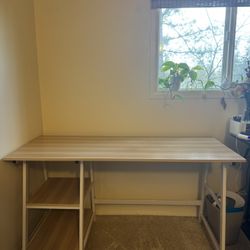 White Oak 55” Desk