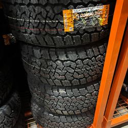 4 New 33X12.50R20 Cosmo X/T tires with 🆓 Installation 33-12.50-20