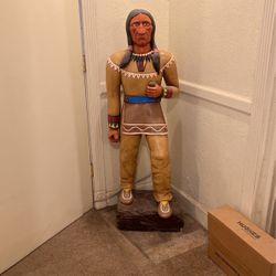 Native American statue 