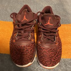 Kids Jordan Trainer One Low Night Maroon
