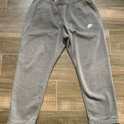 Nike Sportswear Club Fleece Men's 2XL Pants - Charcoal Heather (BV2707-071)