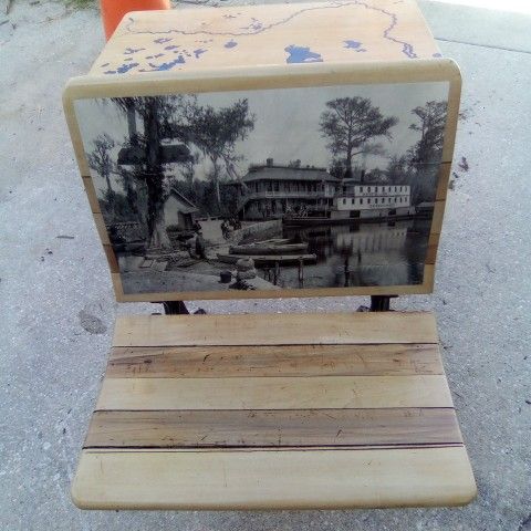 Antique School Desk Burlington SF CO