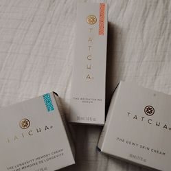 Tatcha skin products