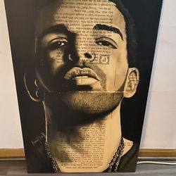 Drake Art Canvas