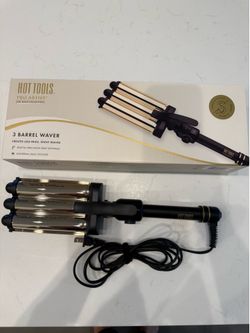 Hot Tools Pro Artist 24K Gold Collection 3 Barrel Waver