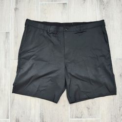 W42 Men's  Black Chino Shorts