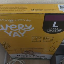 Every Yay brand new large dog crate