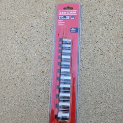 Craftsman 11pc 3/8 Drive Metric Socket Set