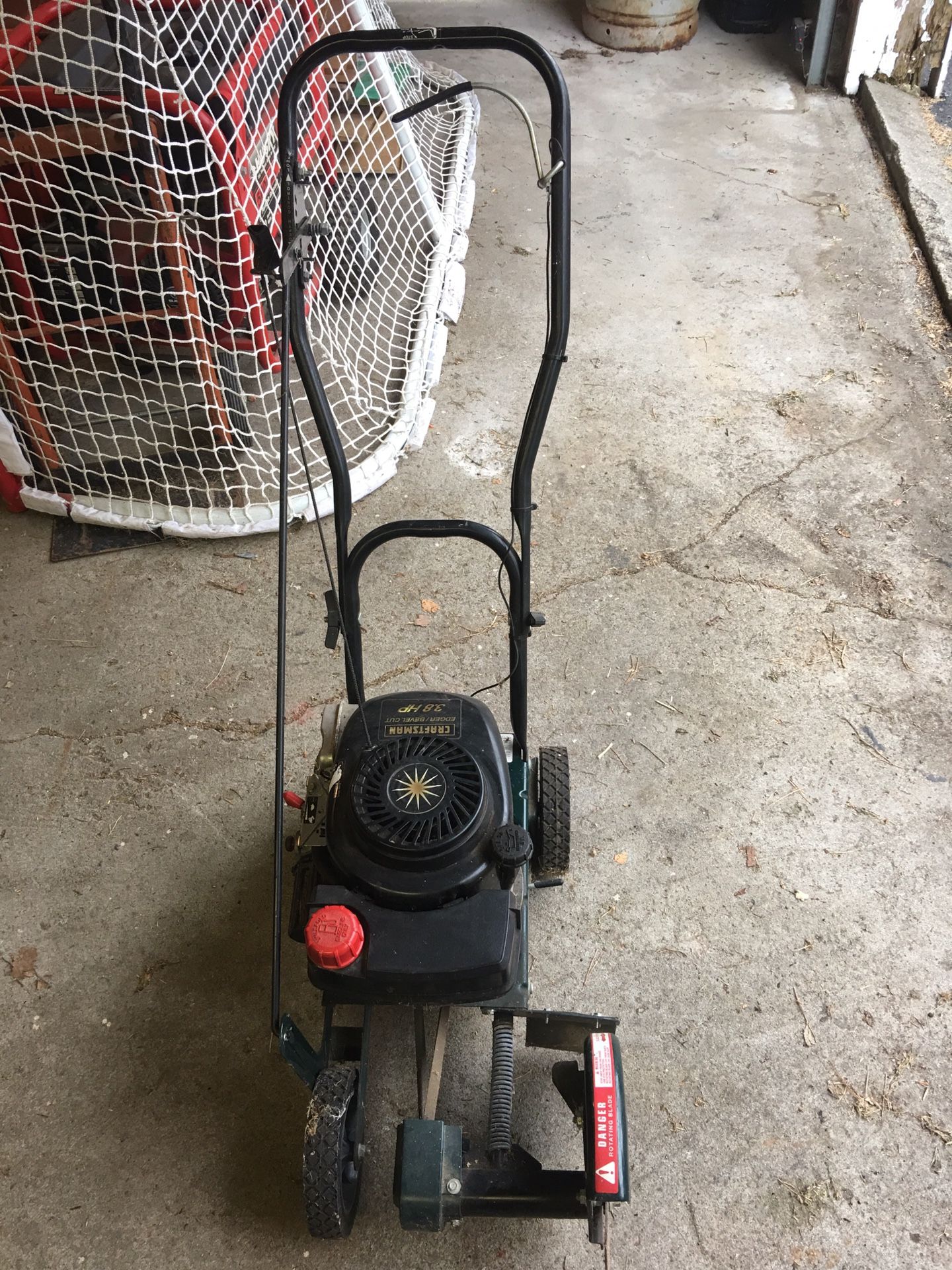 craftsman edger bevel cut 3.8 horsepower 9 inch Model 536.772210 for