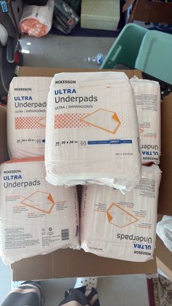 McKesson Ultra Underpads 30x36 Heavy Absorbency