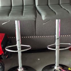Two bar stools
