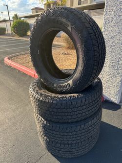 Goodyear wrangler Set of 4 size 265/65R18