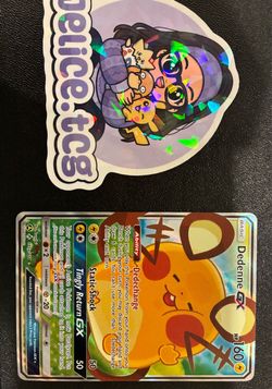 Pokemon Dedenne GX 195a/214