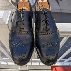 Clarks Wingtip Oxford Mens Dress Shoes Size 10