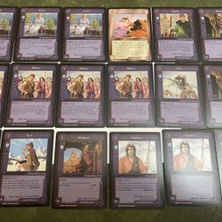 Lot of 18 LOTR Middle Earth CCG Warrior Cards #2
