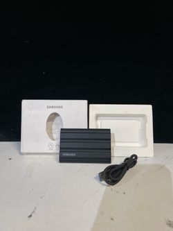 Samsung T7 Shield 4TB Portable External SSD W/ Cable & Box (MU-PE4T0S)