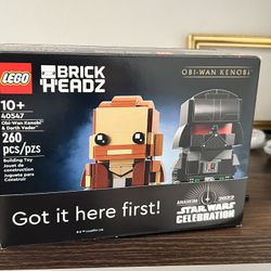 Lego Brick Heads Star Wars Celebration 2022