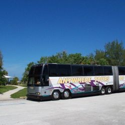 Provost H5-60, 60' BUS, Motor Coach, or Huge RV Or Party Bus, Mobile Office