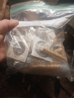 Coins Witb Tubes Of Gold Lakes
