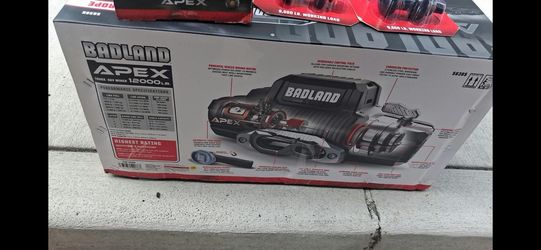 Badland Apex 12000 lb Truck/SUV Winch