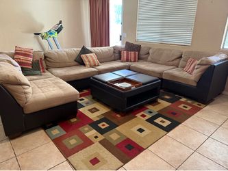Couch and Ottoman
