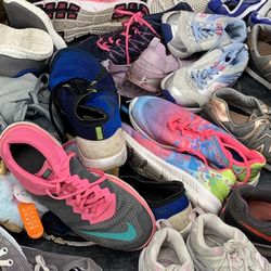 Bulk Lot of Used Sneakers – Great Brands, Various Sizes!