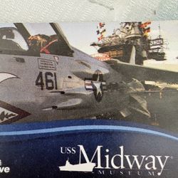 USS Midway Museum 8 Tickets $25 ea 