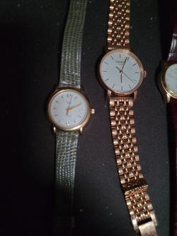 Collection Of Women's Timex And A Couple Other Brands Watches