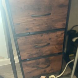 WLIVE Dresser with 3 Drawers